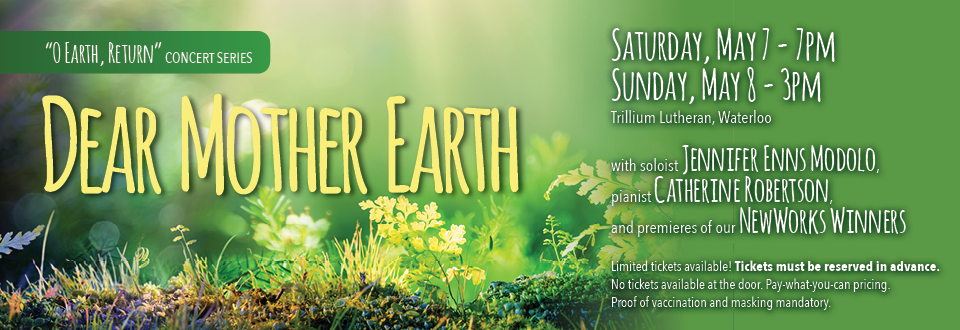 Dear Mother Earth concert banner